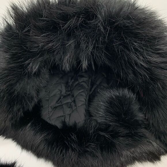 Surell Dyed Fox Fur Trapper Hat main image 4